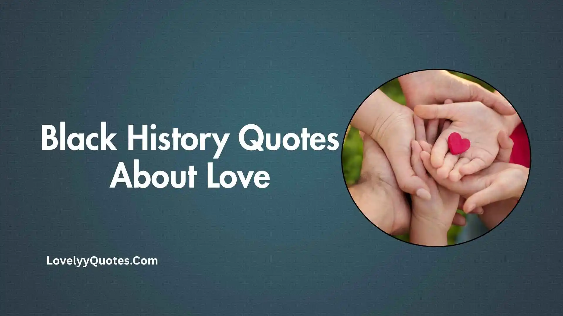 Black History Quotes About Love